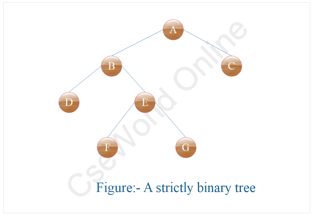 Strictly Binary Tree in data structure